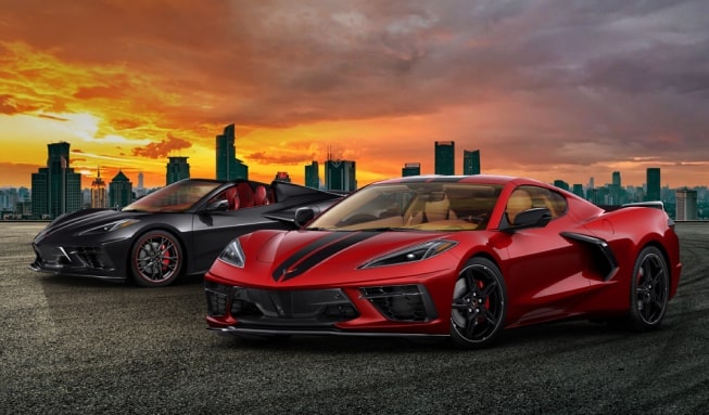 Corvette Red Flame Series